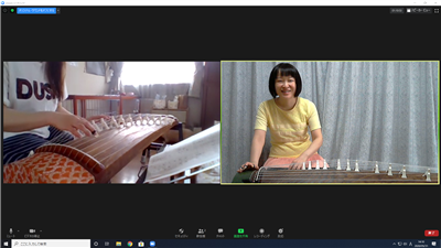 箏教室　オンラインレッスン